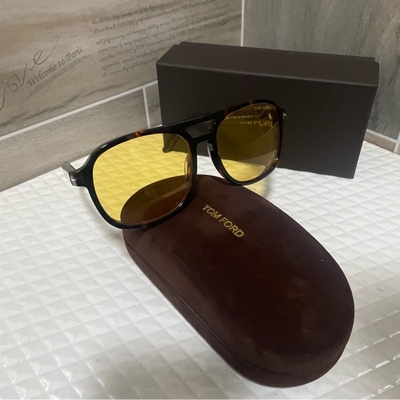 Tom Ford Sunglasses with Amber Lenses
